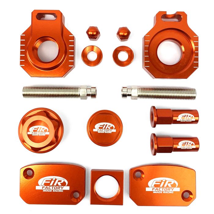 Pc Bling Kit Ktm Husqvarna Fir Cpk-516 Cnc Alloy Axle Block Caps Tire Mutter