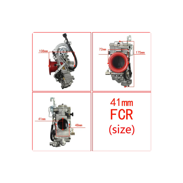 Förgarsmontering Fcr-41Mm 450Cc – 650Cc Honda Ktm Husqvarna Suzuki Kawasaki