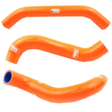 Samco Slang Kit Ktm 250/350 2023 Oem 3 Delar Kit Orange Ktm-129 Orange