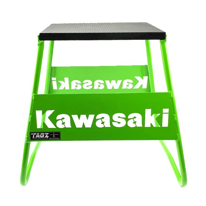 Ställ 440 Grön Kawasaki Logo Mx Logo Ställ Vis Rumsställ