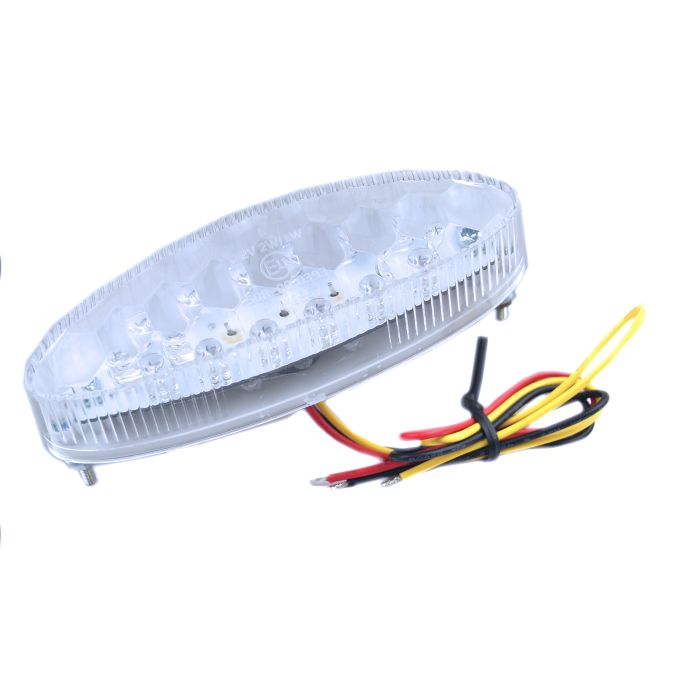 Led Bakre Oval Ljus Vit Lins 121409153