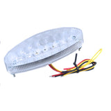 Led Bakre Oval Ljus Vit Lins 121409153