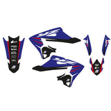 2022 Yz125/250 Dream 4 Decal Kit Blackbird 8250N Decal Kit