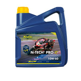 4Lt N-Tech Pro R+ 10/60Wt Putoline Oiln-Techr+10/60-4 Låda =4