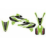 2022 Kx 85 Kawasaki Dream 4 Graphics Blackbird 2426N Decal Kit