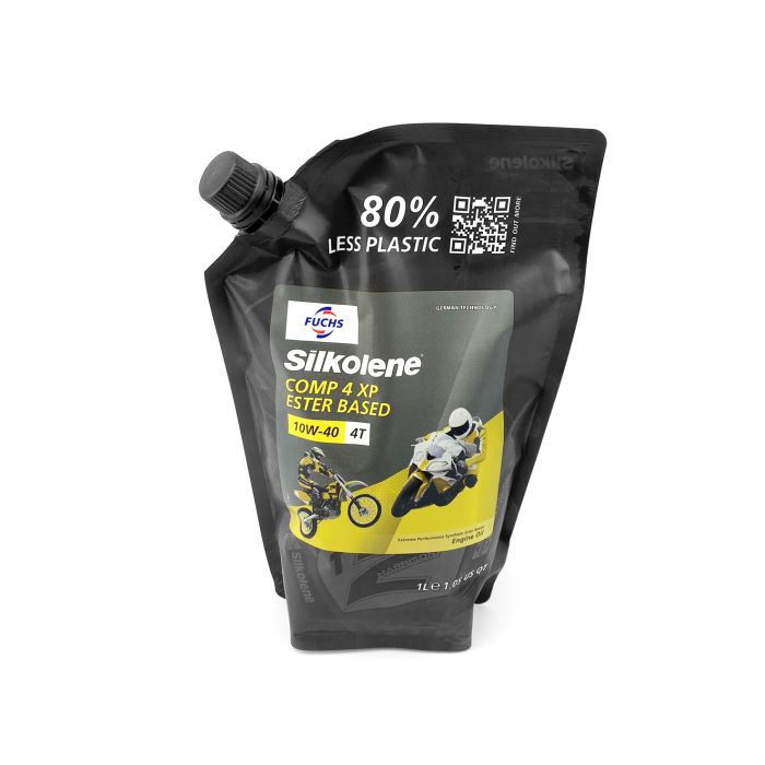 1Lt Bag Comp 4 10/40Wt Silkolene Silkolene 602090324 Låda = 10