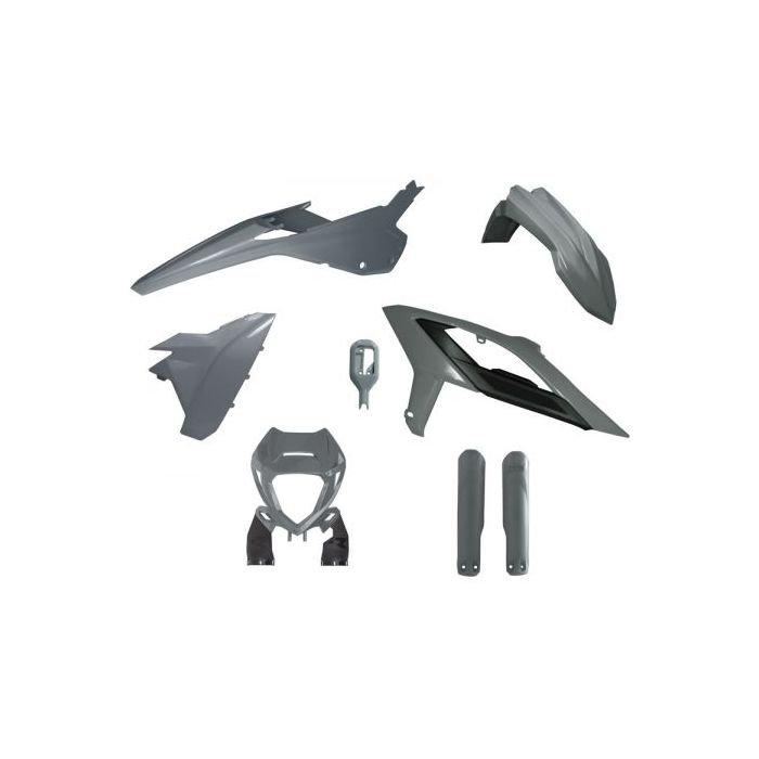 Plastkit/6 2023-24 Beta Rr125-480 Quantum Grey Rtech R-Kitbet-Gr0-623