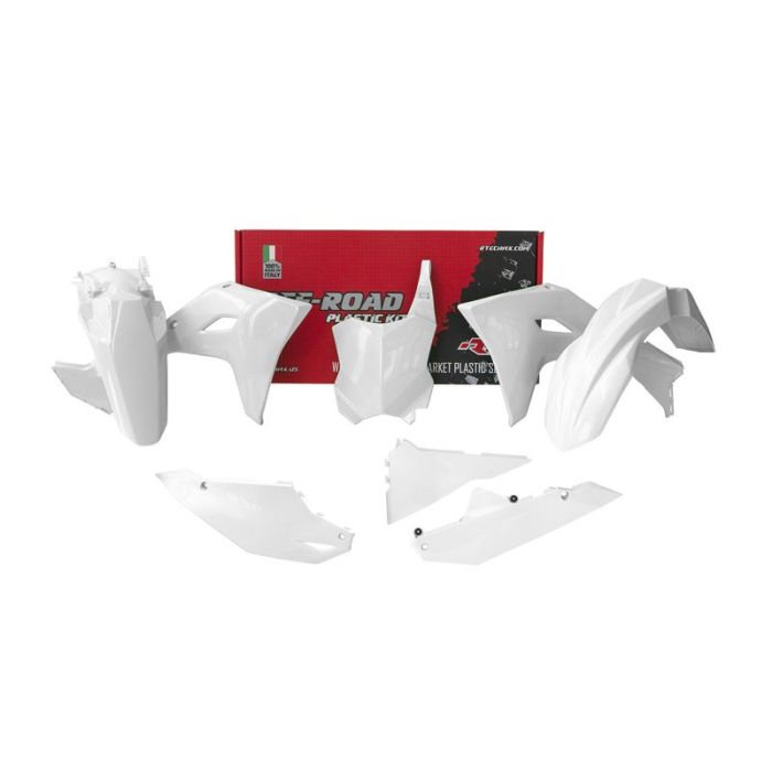 Plastkit/5 2024 Kawasaki Kx450 White Rtech R-Kitkxf-Bn0-524