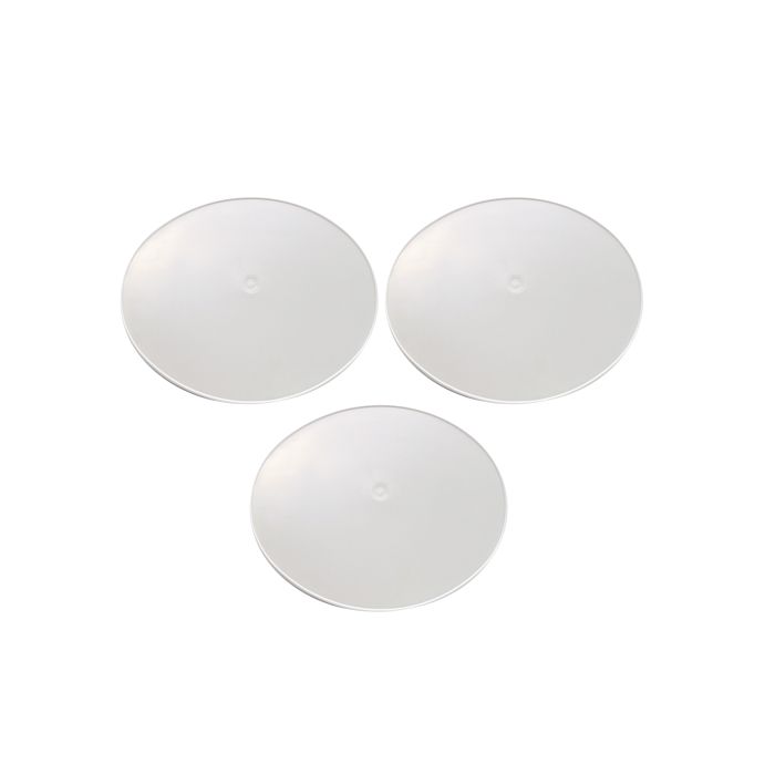 Cemoto Oval Platta Vit Pack-3 C.2052 Fm2052 Vit