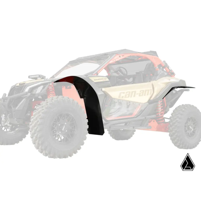 Canam Maverick X3 Låg Profil Hjulbåvsfender Fläckar Stlerskydd Assalt Industries Ff-Ca-X3-002