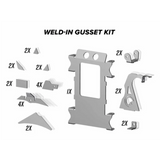 Polaris Rzr Xp Turbo/1000 Weld In Ram Stiffener Gusset Kit Superatv Wfg-P-Rzr1K