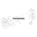 Spindel- och lagerenhet 7V3842 för Caterpillar CAT 814B 814F 815B 815F 816B Lastare schaktare 3306 3116 Motor