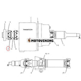 Spindel- och lagerenhet 5V1168 för Caterpillar CAT 910 910E 931C 933 935B lastartraktor