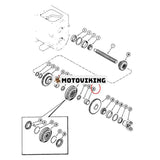 Bussning A150318 för CASE 586E 480E 580E 480E LL 580SE 480F 586D 585D 584D 584E 580K 585E 480F LL Lastare