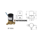 800 psi Broms Mässing Magnetkontrollventil Direktverkande XF-302A