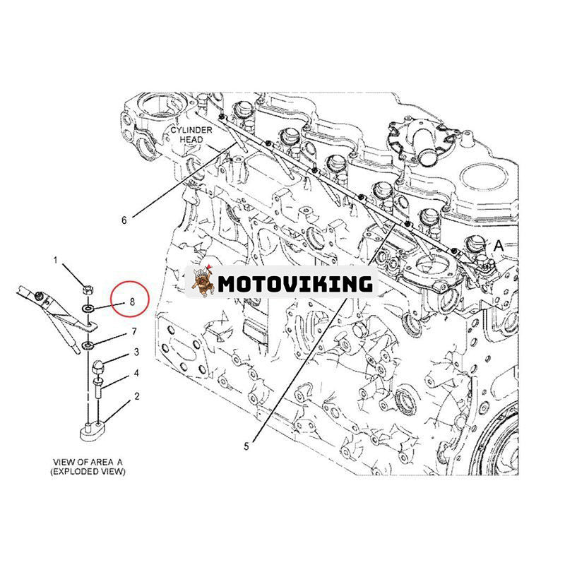 24V glödstift 462-2235 för Caterpillar CAT 815K 816K Compactor C4.4 C6.6 motor