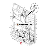 12V magnetventilpilot 66-7636 för Thermo King SB100 SB110 SB190 SB200 SB210+ SB230+ SB300 SB400