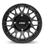 15X7 Assault Industries Hellfire Beadlock Hjul Satin Black 4/136 4/137 (4X136 4X137) Whl-136-4-15-7-Ilsb