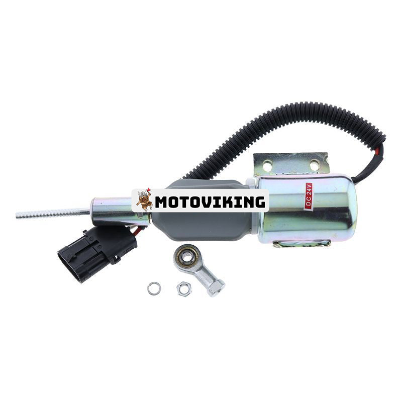 24V bränsleavstängningssolenoid 3932320 för Cummins 5.9L 6BT-motor