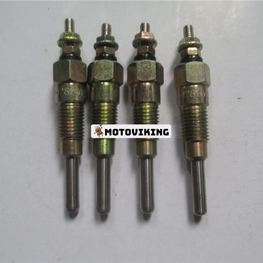 För Komatsu bandtraktor D20A-7-M D20P-7A-M Yanmar motor 4TNE94 Komatsu motor 4D94E Glödstift 4 enheter 1 set