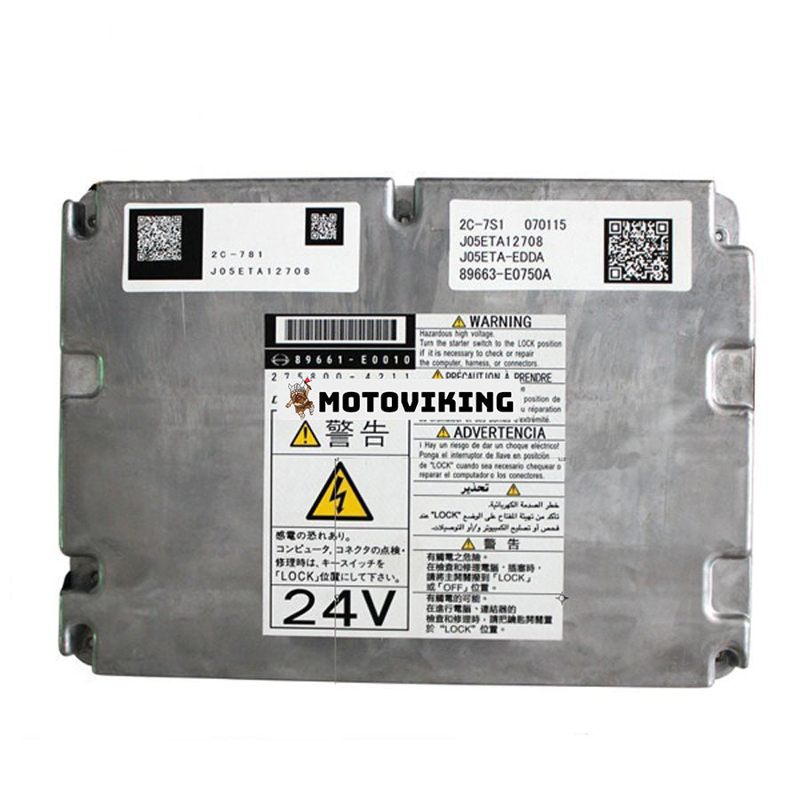 För Kobelco Grävmaskin SK200-8 SK130-8 SK210-8 SK220-8 SK250-8 SK480-8 SK330-8 SK290-8 SK460-8 Motorkontrollpanel E-ECU 275800-4211