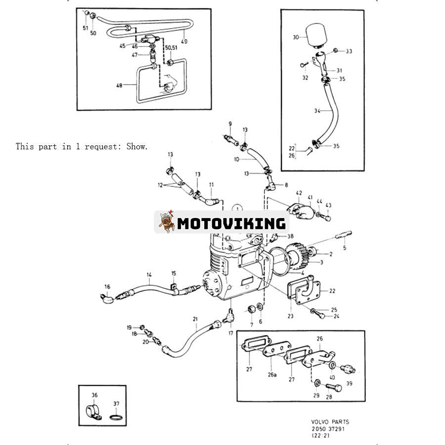 För Volvo F7 FL7 FS7 F10 FL10 F12 N12 Air Brake Compressor 1594266 289257