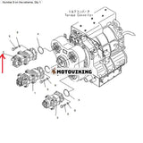 För Komatsu dumper HD605-7R HD605-7E0 HD465-7E0 HD465-7R Hydraulpump 705-95-03020