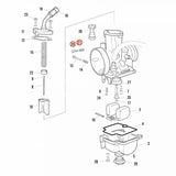 Tomgångsskruv Komplett Förgasare Pwk 28Mm Jitsie