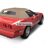 Tan Cabriolet Soft Top med plastfönster CHE5156165 CHE5412-04654-00 för Chevrolet Corvette