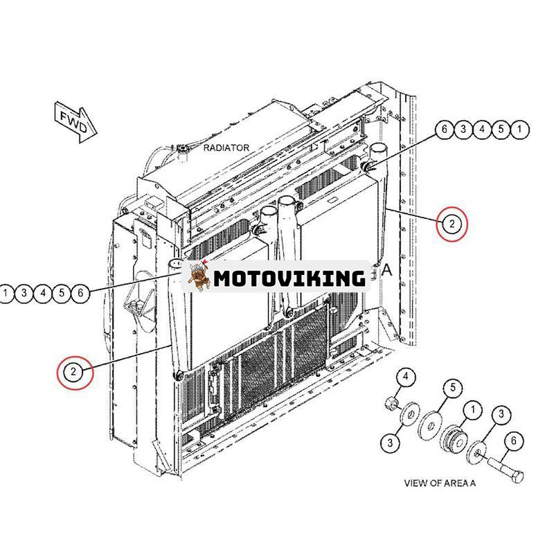 Kylare 516-4162 5164162 för Caterpillar CAT Engine C32 3508 3508B Truck 777E 777D