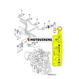 Bränsleinsprutare 729928-53300 72992853300 för Yanmar Engine 4TNV98T-ZSVB1 4TNV98T-ZXWBV