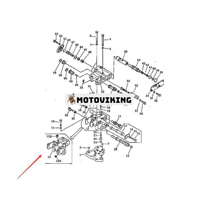 Transmissionskontrollventilenhet 15A-15-00522 för Komatsu S6D155-4 motor D135A-2 D155A-1 D155A-2 D355C-3