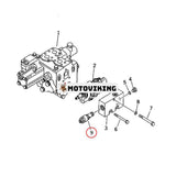 Avlastningsventil 700-24-52001 för Komatsu Engine S6D125E-2 schaktare D85A-21 D85P-21 D85A-21B D85E-21 D135A-2 D135A-1