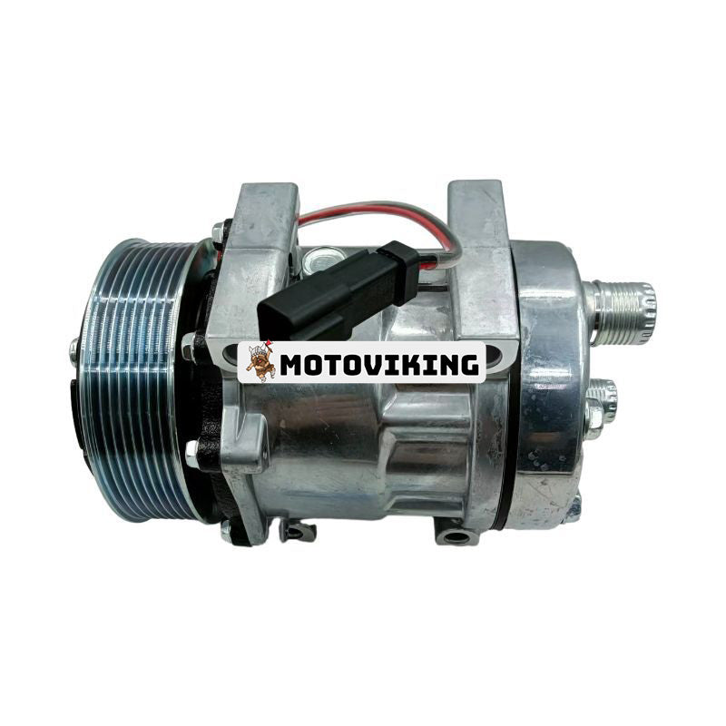 12V 8PK 119mm SD7H13 A/C Kompressor 8971 4590 4590U1 2075679 för Sanden