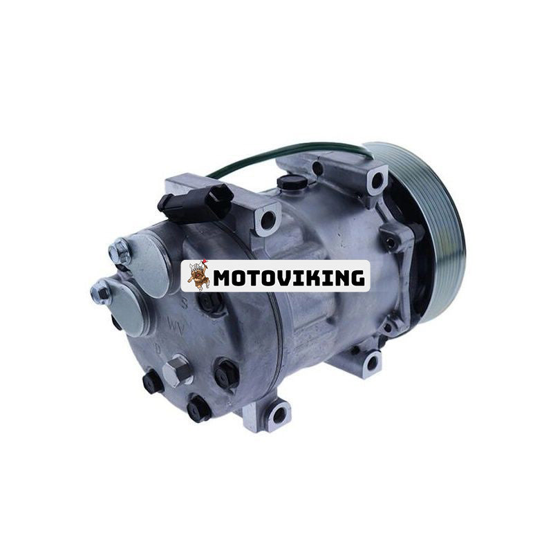 12V 8PK 130mm 7H15 A/C Kompressor 20370290 21349570 för Volvo Truck VNL