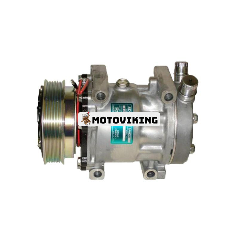 12V 6PK 119mm SD7L15 A/C Kompressor 6037 för Sanden