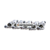 10 st hydraulslangkoppling med 3/8" hona JIC-svirvel 13943-6-6 för Parker