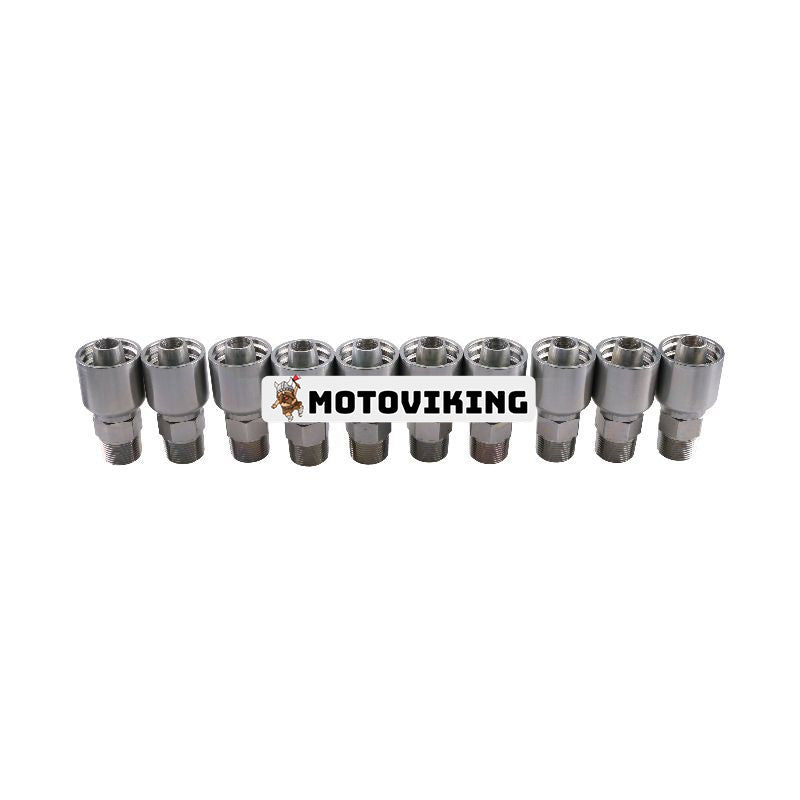 10ST Hydraulslangkoppling med 3/4" gänga 10143-12-12 för Parker