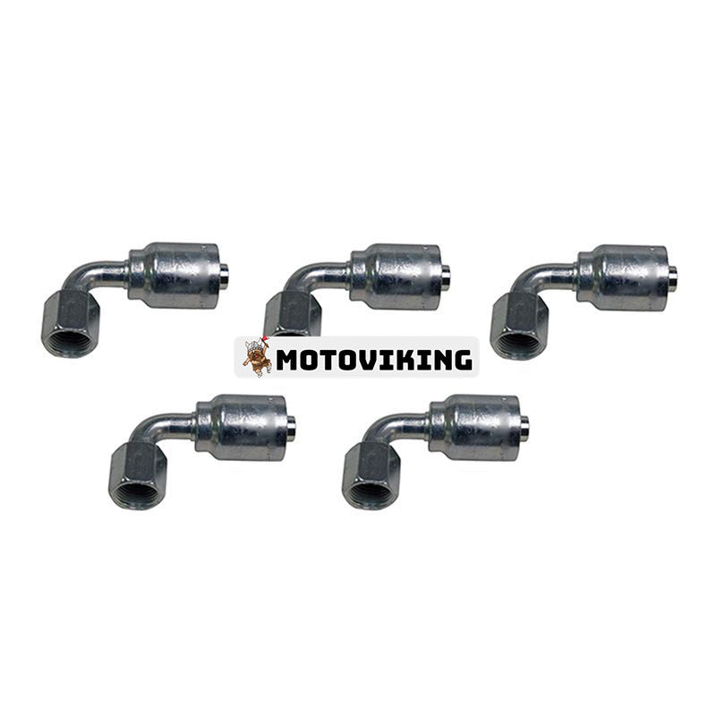 5st hydraulslangkoppling med 3/4" JIC-svirvel hona 13943-12-12 för Parker