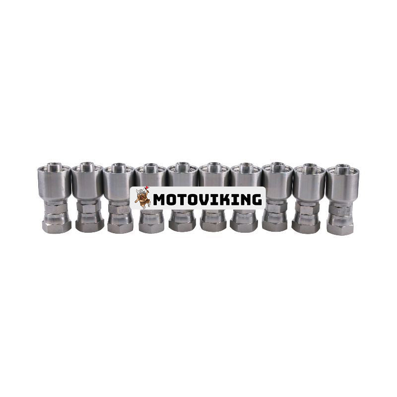 10ST Hydraulslangkoppling med 3/4" hona JIC 10643-12-12 för Parker