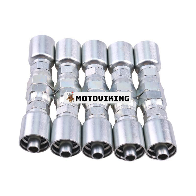 10 st Hydraulslangkoppling med 5/8" hona JIC-svirvel 10643-10-8 för Parker