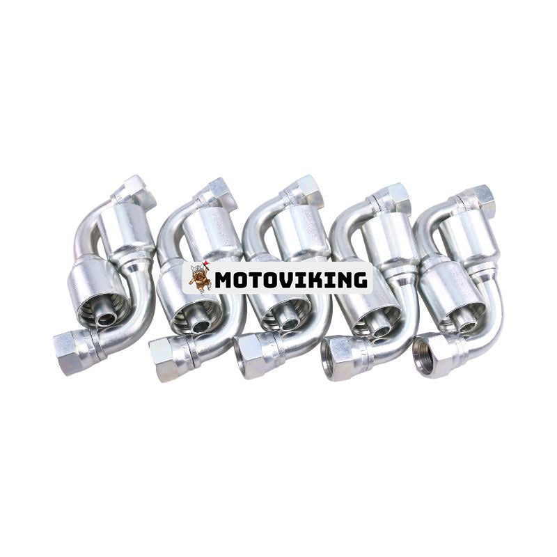 10st hydraulslangkoppling med 1/2" hona JIC-svirvel 13943-8-8 för Parker