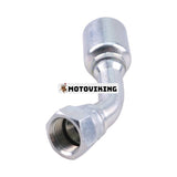 4st hydraulslangkoppling med 1/2" hona JIC-svänggängor 13743-8-8 för Parker