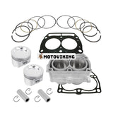 Cylinder & kolvringsats med packning 2202917 2204393 för Polaris UTV RZR800