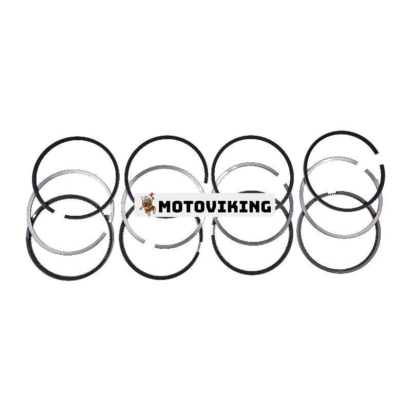 STD 1 set kolvring 17331-21050 för Kubota Engine V2203 D1703 F2803 Grävmaskin KX121-2 KX161-2 Lastartraktor L2950F L3300DT L4200DT L4300F L4310F M5 M4700