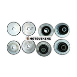 1 set motormonteringsgummikudde YW02P01003P2 för New Holland grävmaskin E115SR E135SR EH130 E160