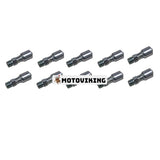 10 st Hydraulslangkoppling med 3/8" NPT hansväng 11343-6-6 för Parker