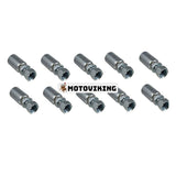 10 st Hydraulslangkoppling med 1/2" JIC honsvivel FJX-08-08 för Parker