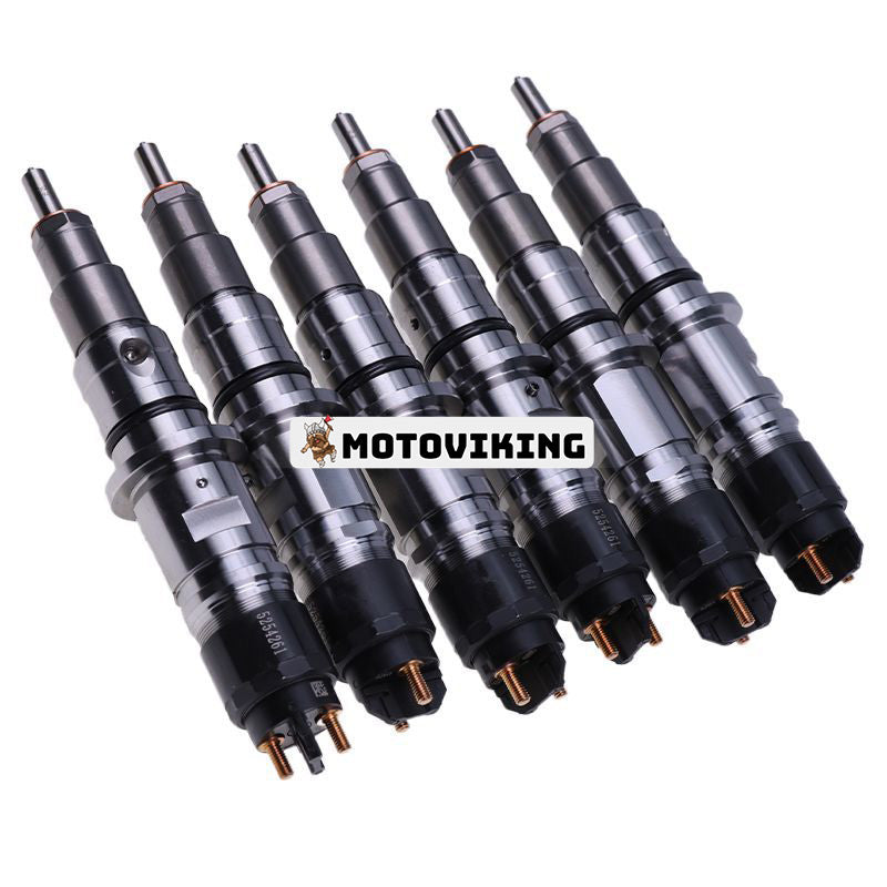 6 ST bränsleinsprutare 0445120177 5254261 för Cummins Engine QSB6.7L ISB6.7L