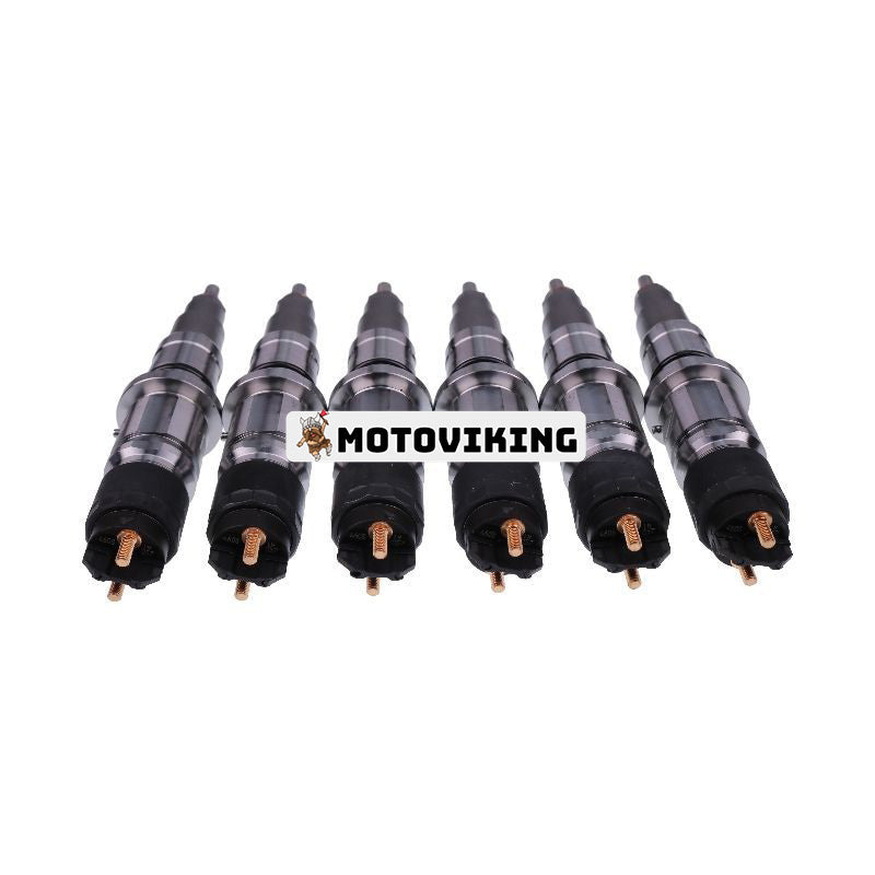 6 ST Bränsleinsprutare 2854608 0445120057 för CASE New Holland IVECO Engine F4HE9687 Traktor Maxxum 115 125 140 T6030 T6050 T6080 T6090